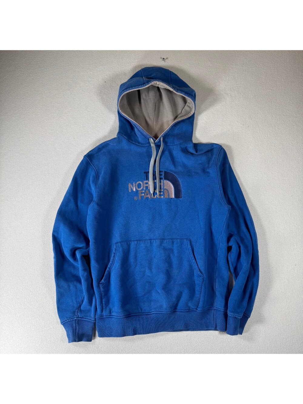 The North Face Men's Blue Pullover Hoodie Large